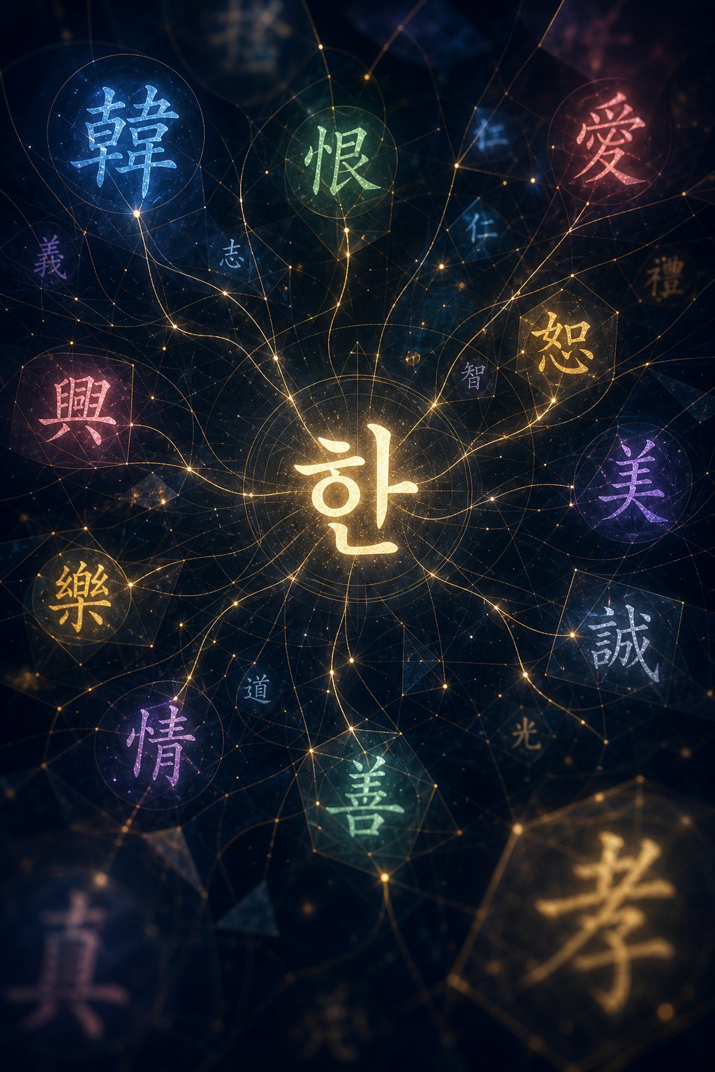 one korean syllable can represent dozens of different hanja characters with unique meanings