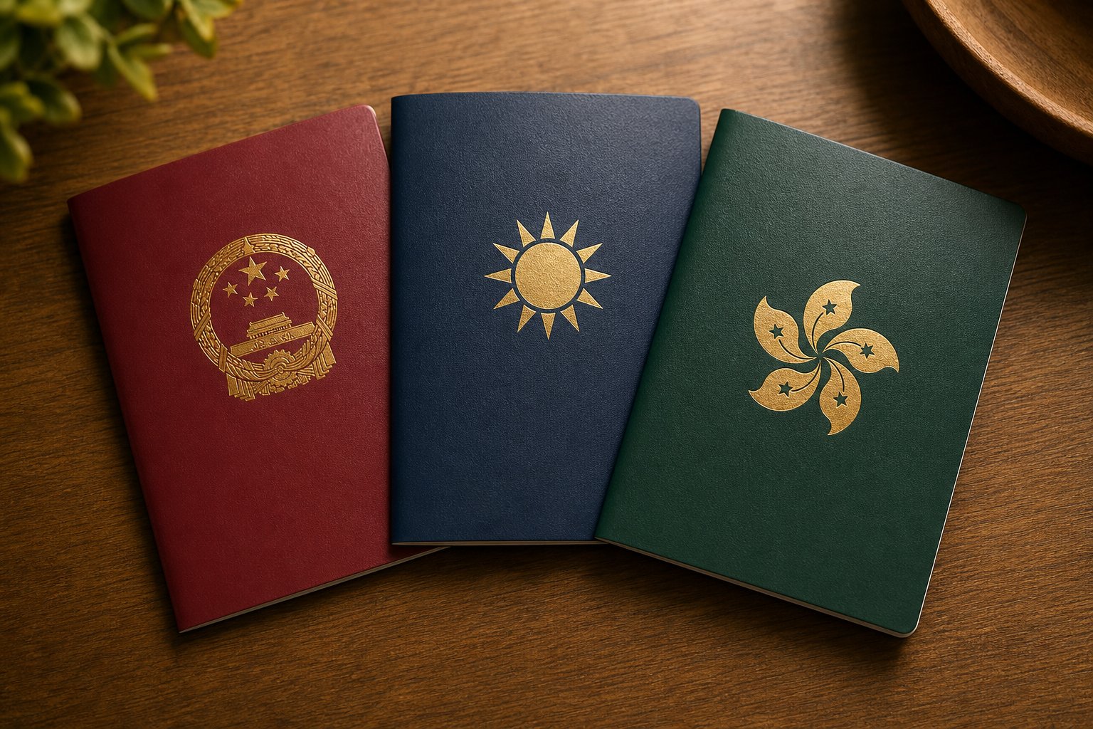 passports from different chinese speaking regions use distinct romanization systems for the same surnames