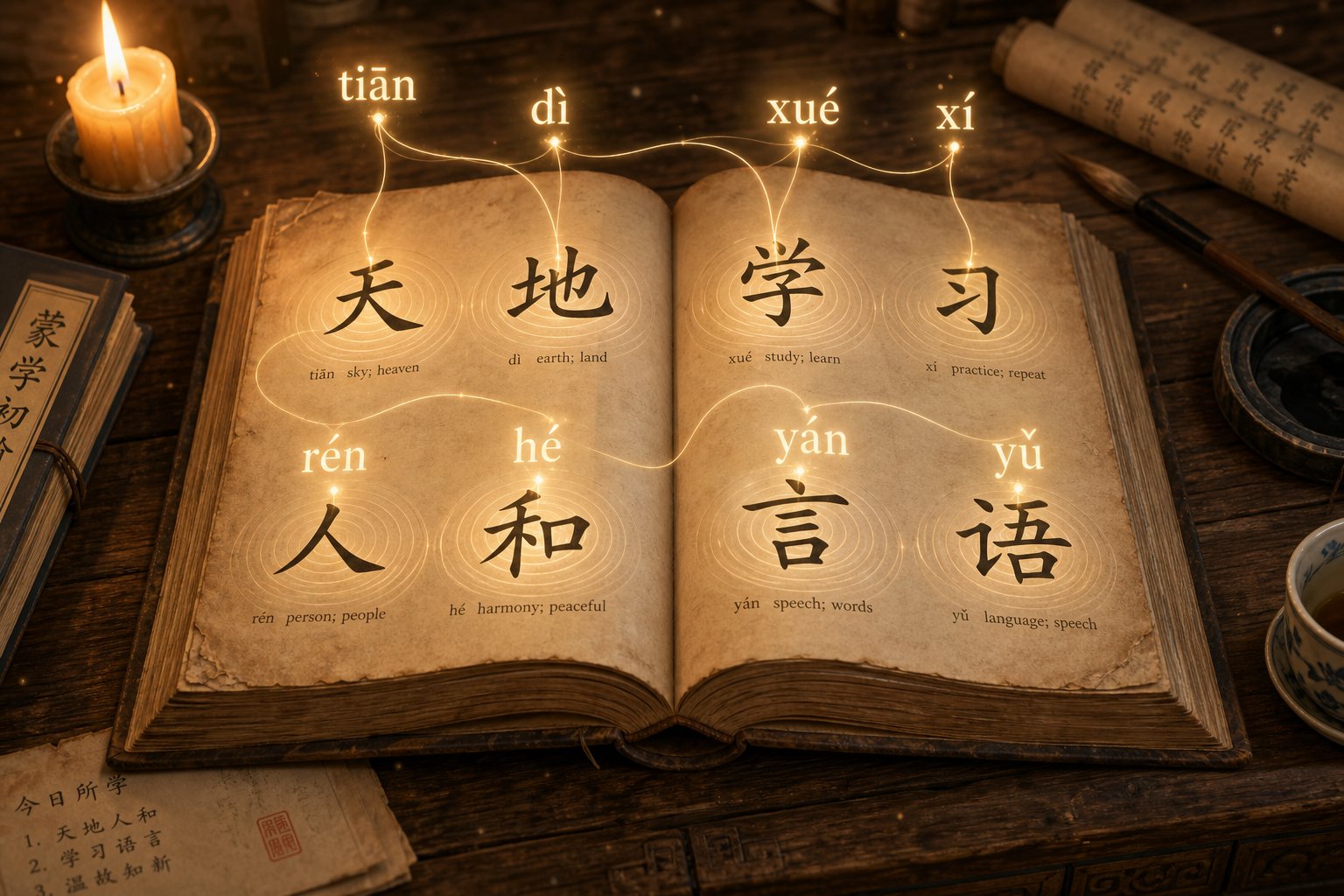 pinyin romanization bridges the gap between chinese characters and english pronunciation