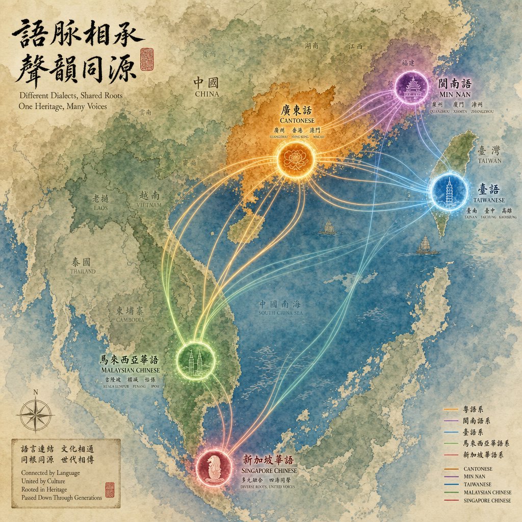 regional dialect communities across china and southeast asia preserving distinct family naming traditions