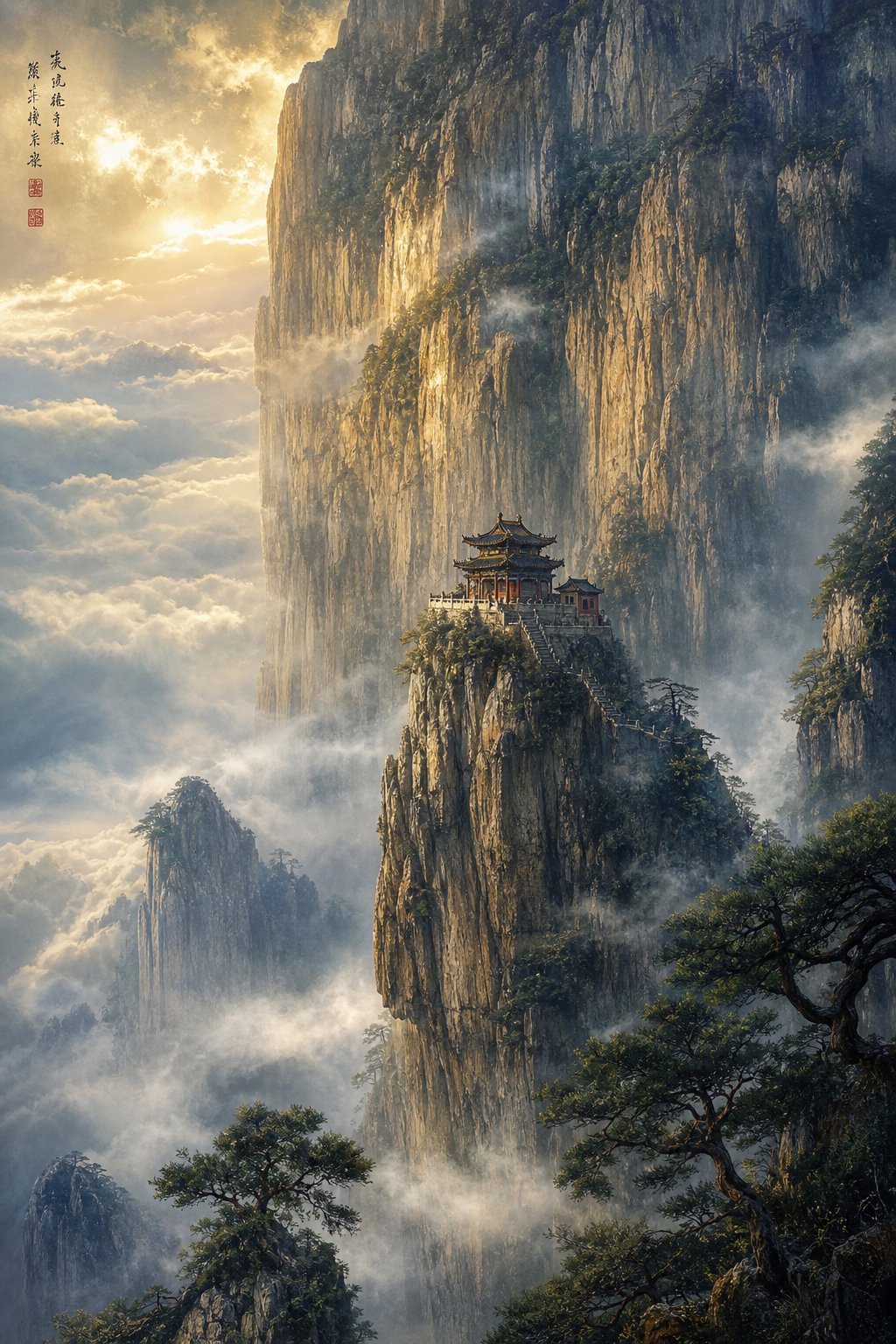 sacred mountains in china serve as spiritual sites where taoist and buddhist traditions meet the natural world