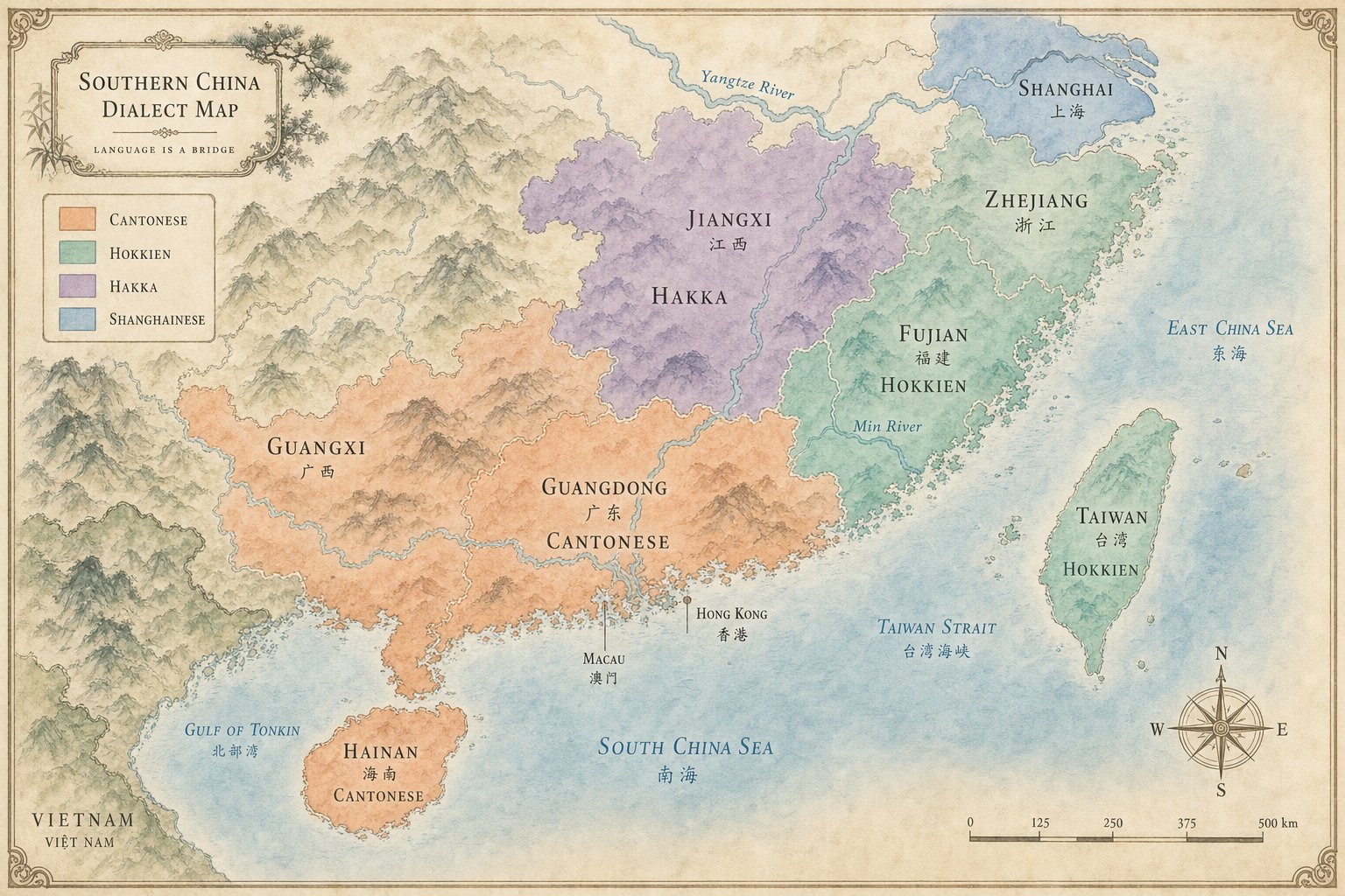 sister nicknames vary dramatically across chinese dialect regions from cantonese to hokkien to hakka