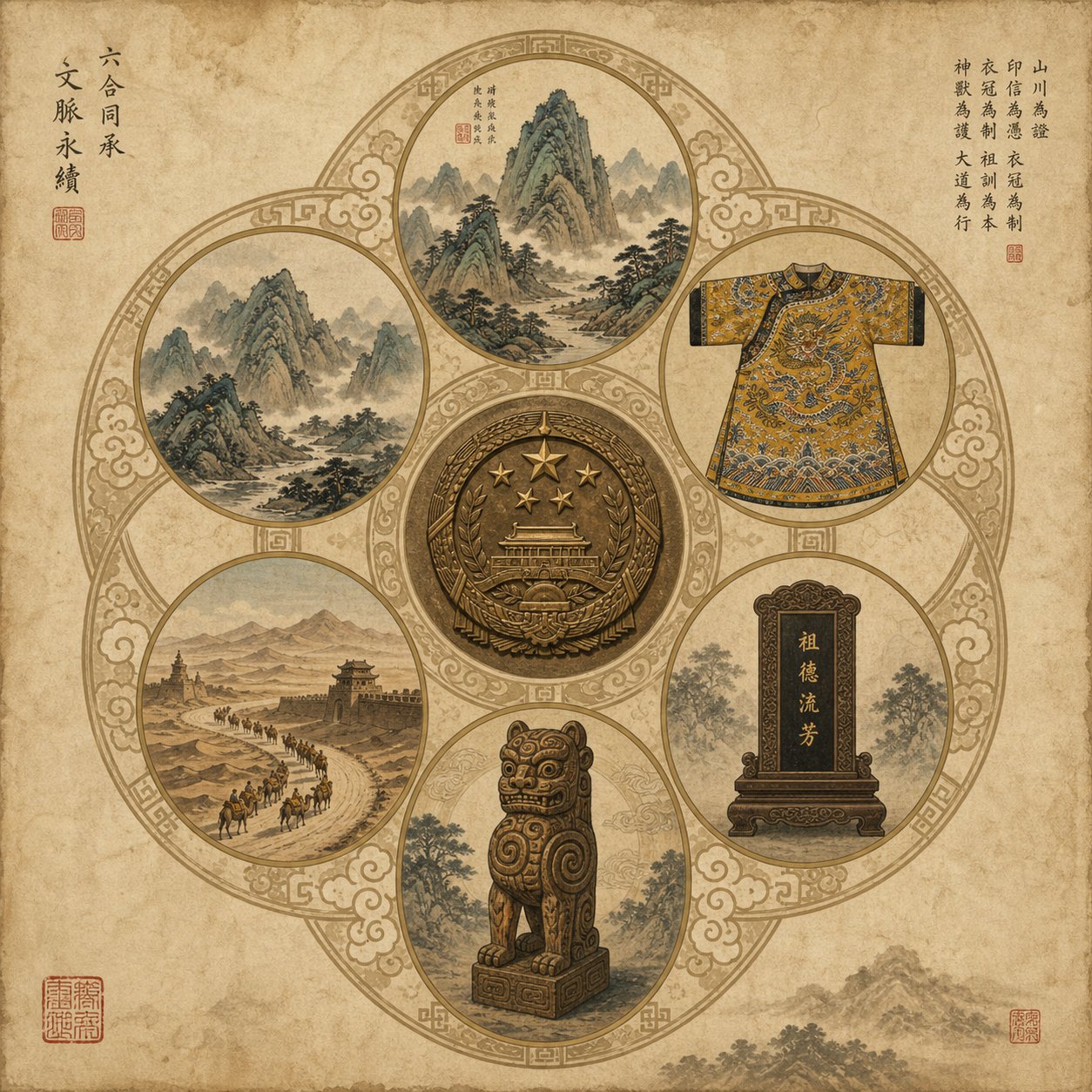 six distinct pathways through which chinese surnames were created across dynasties