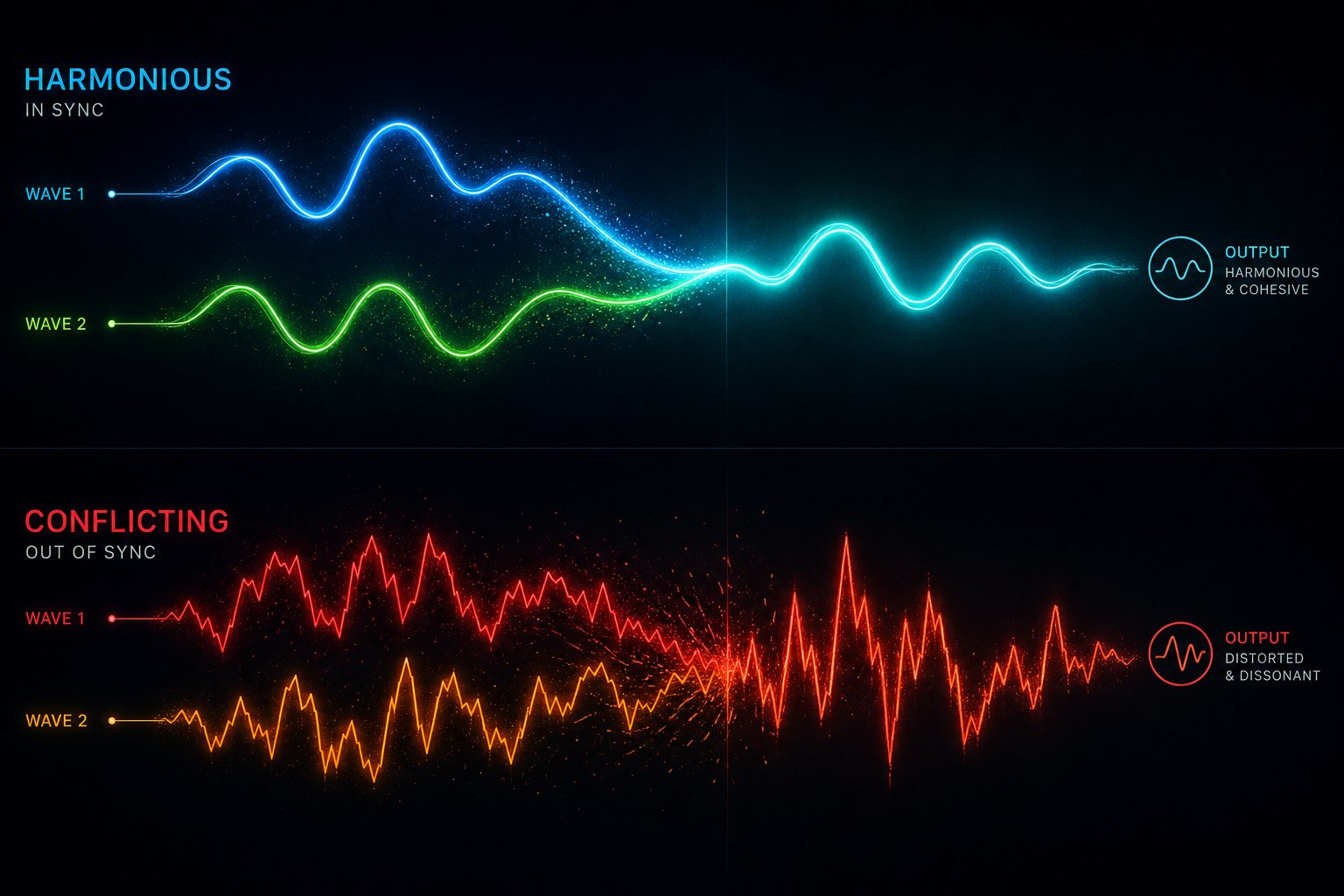 smooth phonetic compatibility versus clashing sound patterns in blended names