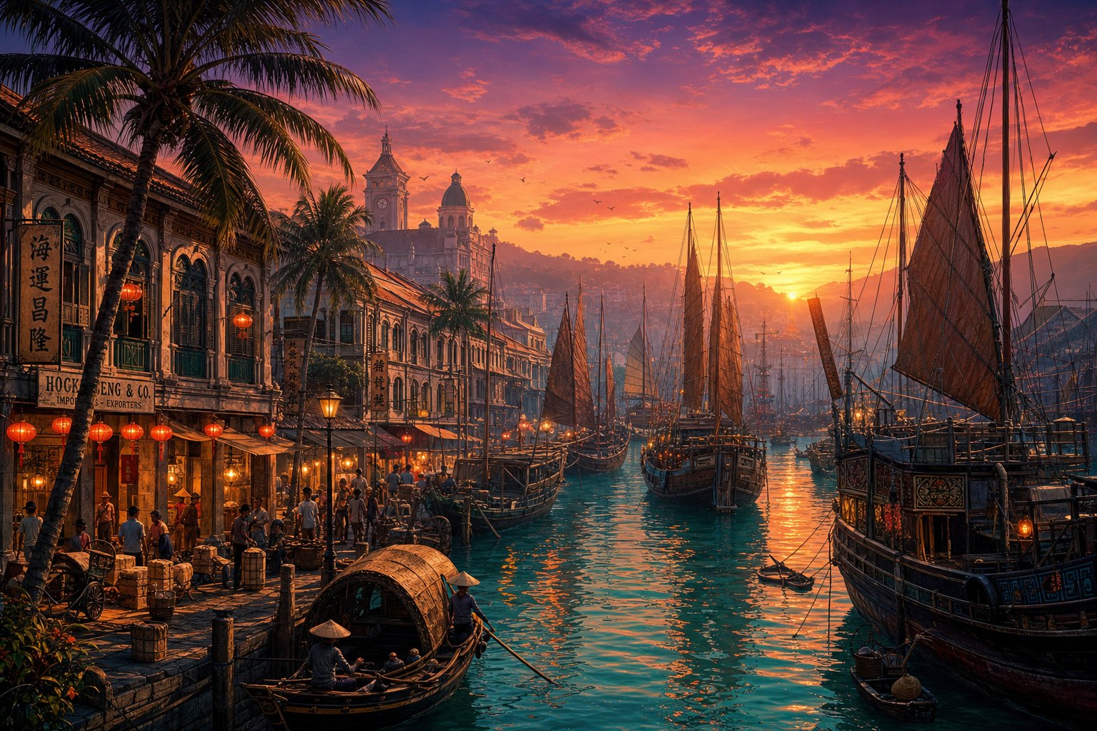 southeast asian port cities became new homes for luo families emigrating from southern china