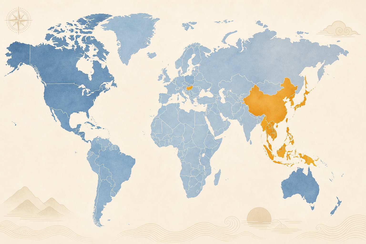 surname first naming conventions span multiple continents and cover the majority of the global population