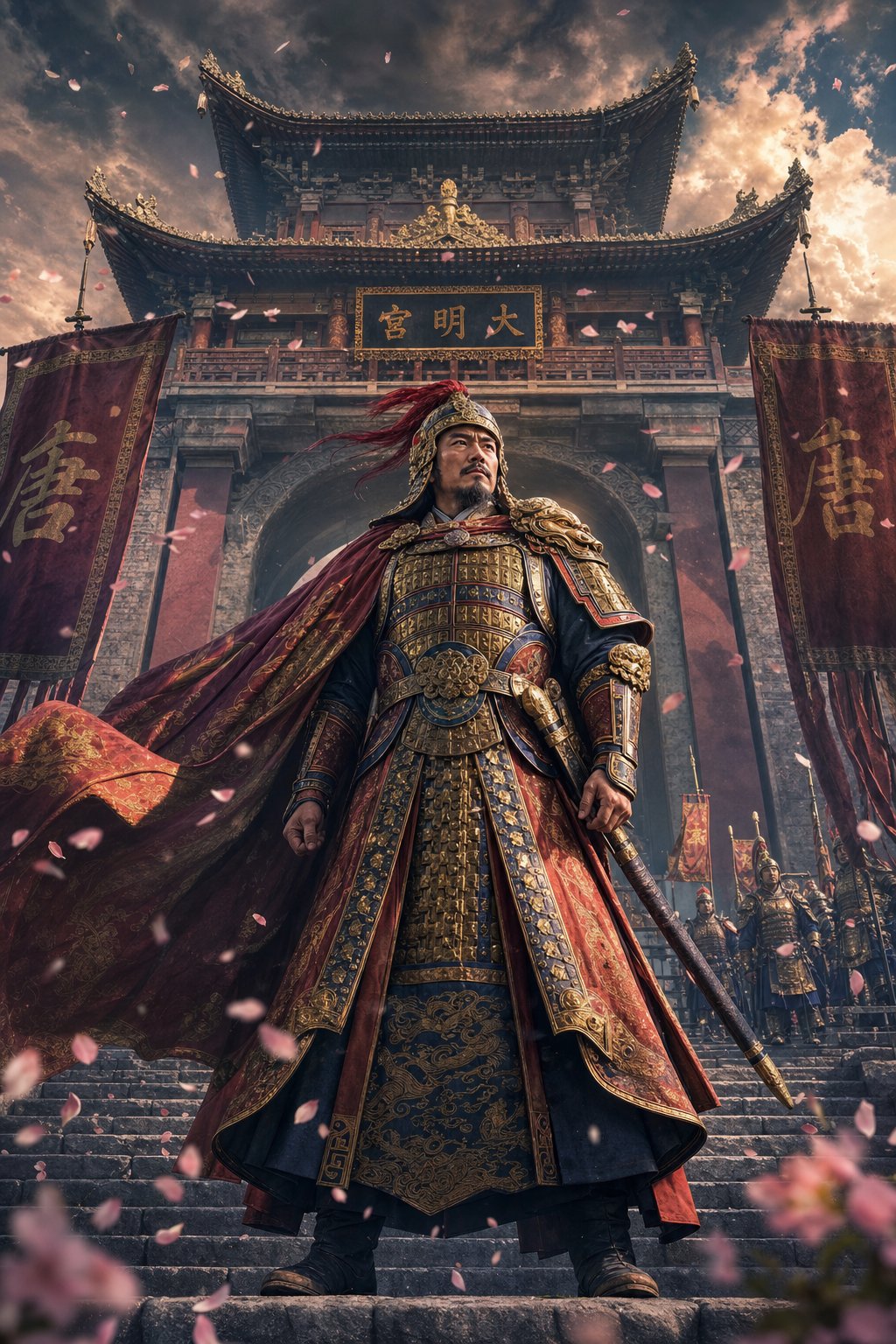 tang dynasty general representing guo ziyi the most celebrated bearer of the guo surname