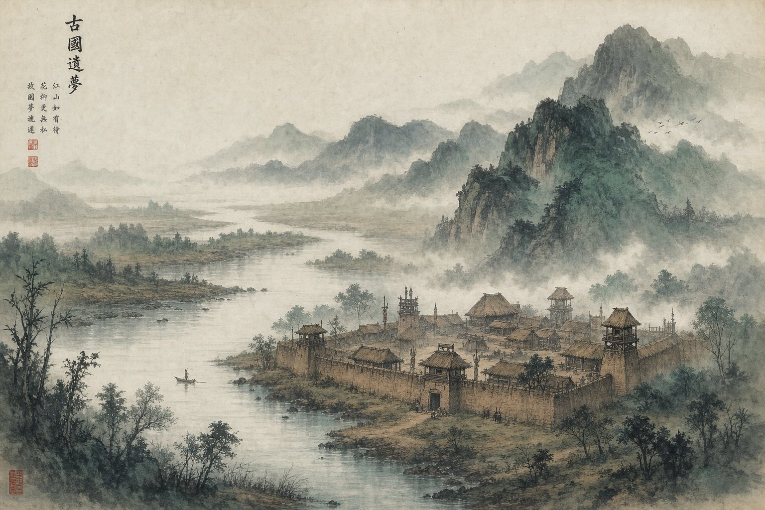the ancient luo state once stood along the han river basin in present day hubei province