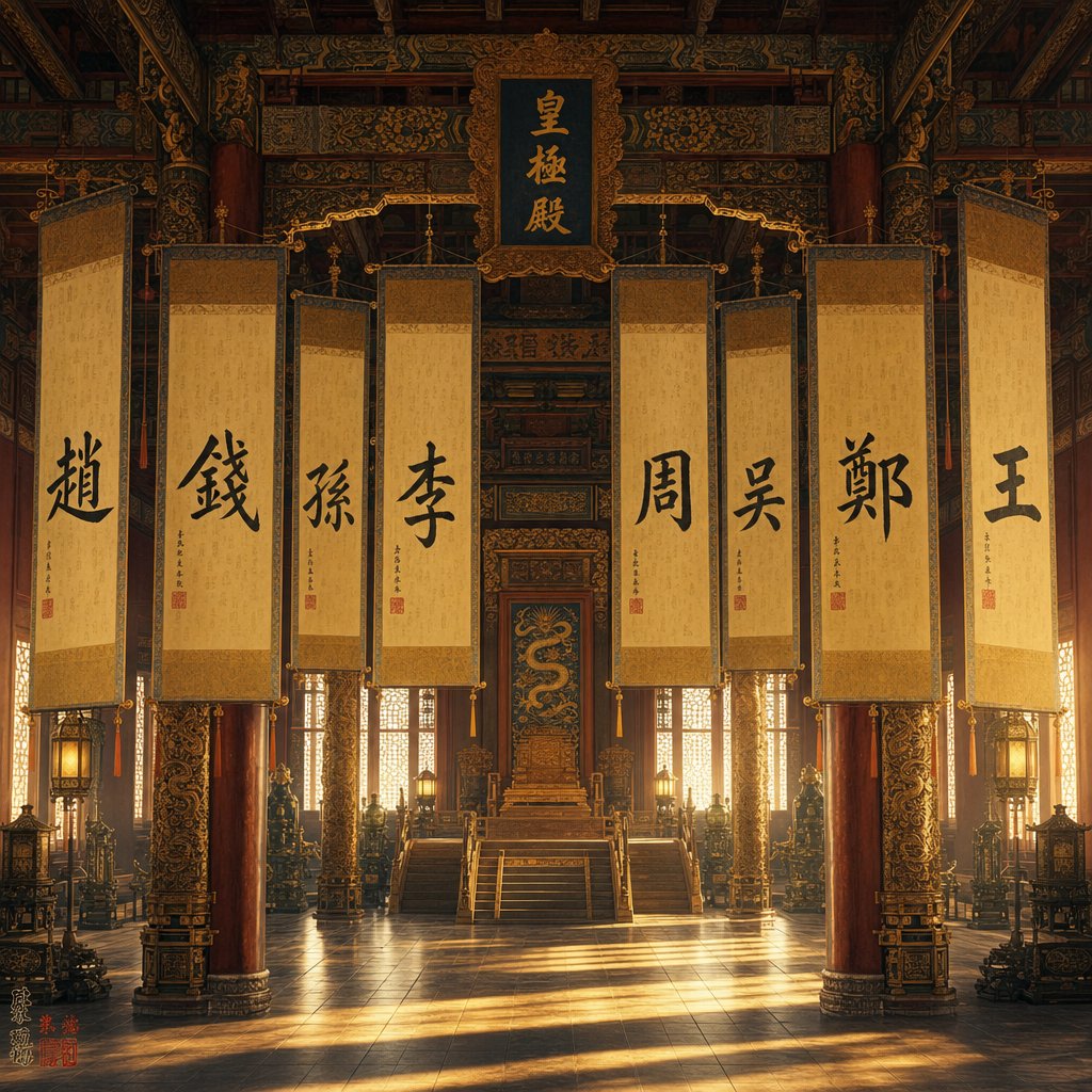 the eight great manchu surnames represent the most powerful clans whose descendants now carry common chinese surnames