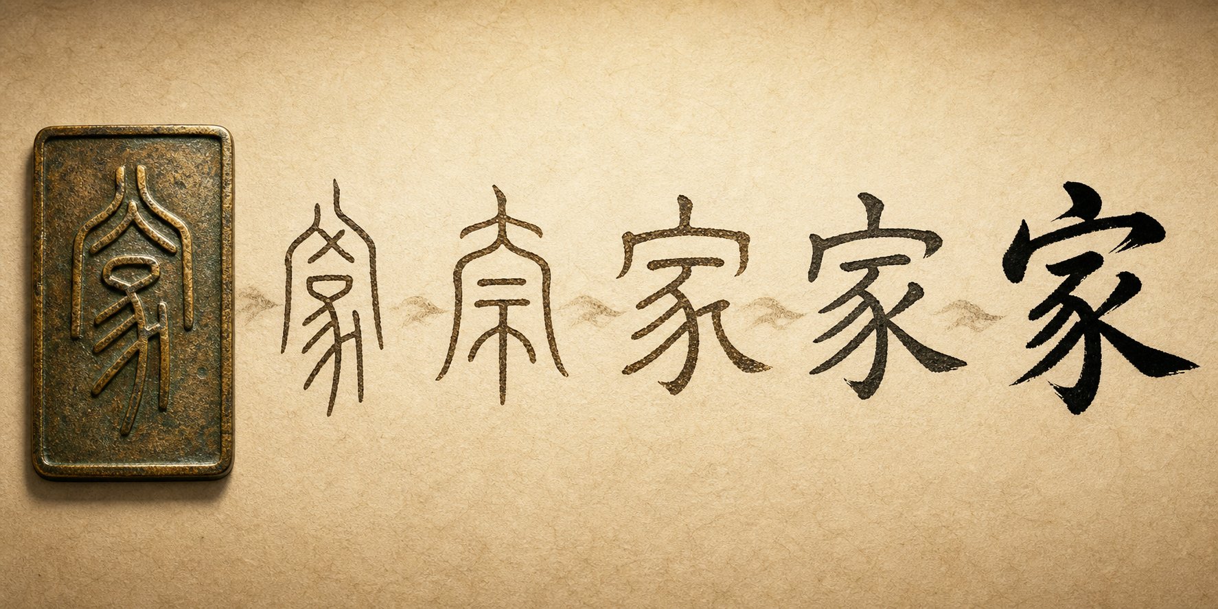 the evolution of chinese characters from ancient bronze inscriptions to modern simplified script forms