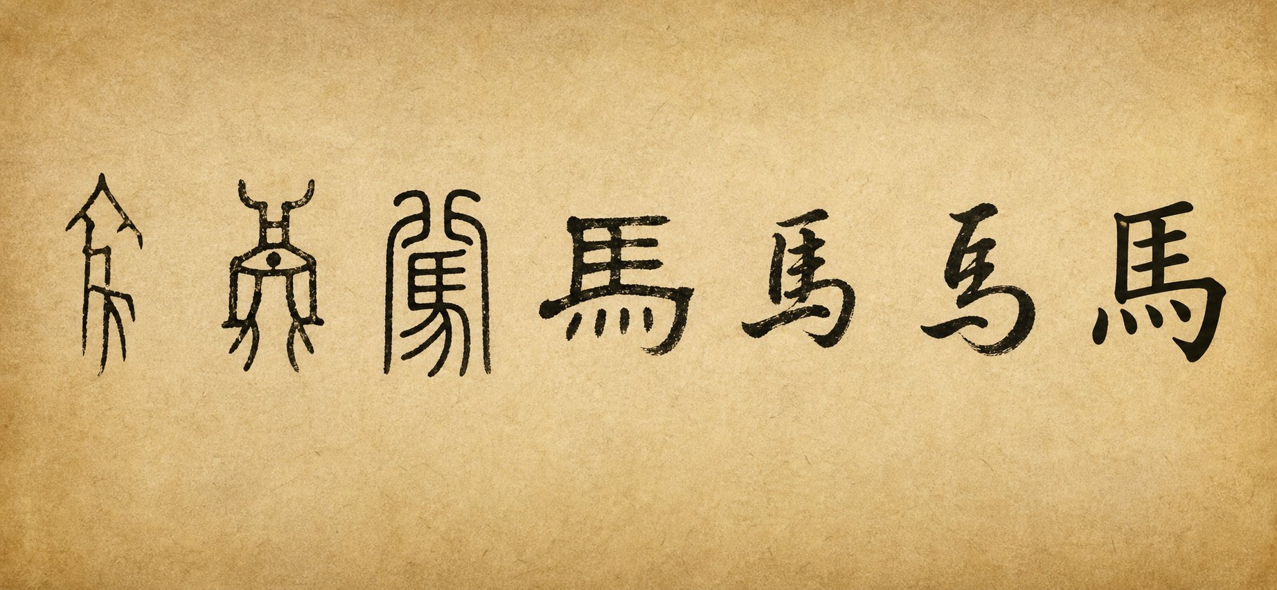 the evolution of chinese script styles from ancient seal script to modern regular script