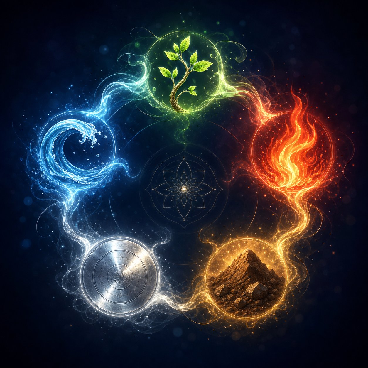 the five elements cycle used in traditional chinese naming to balance a child's destiny