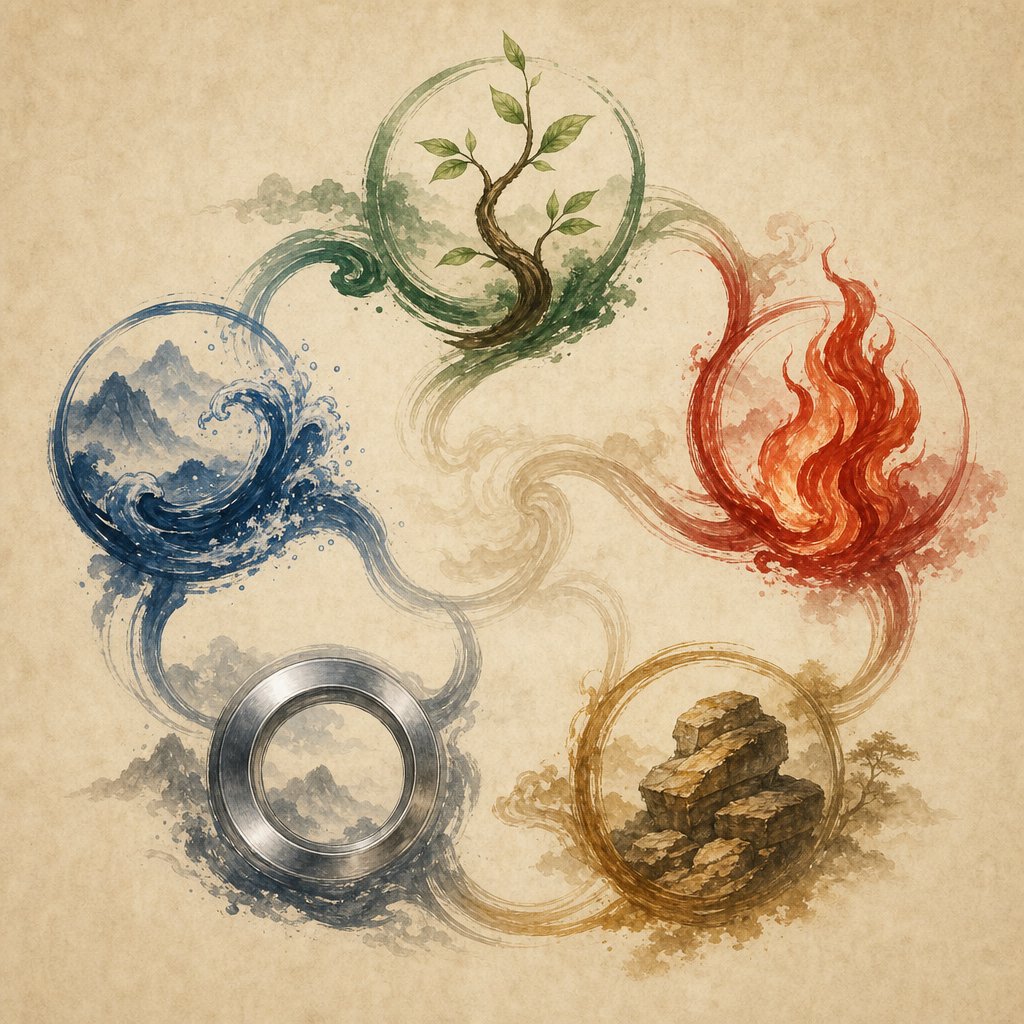 the five elements system guides chinese name selection by balancing cosmic energies through character choice