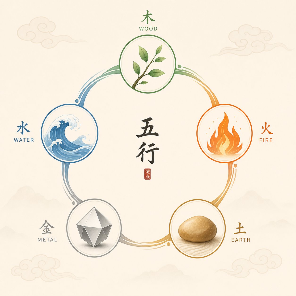 the five elements system guides traditional chinese name selection by balancing energies present at birth