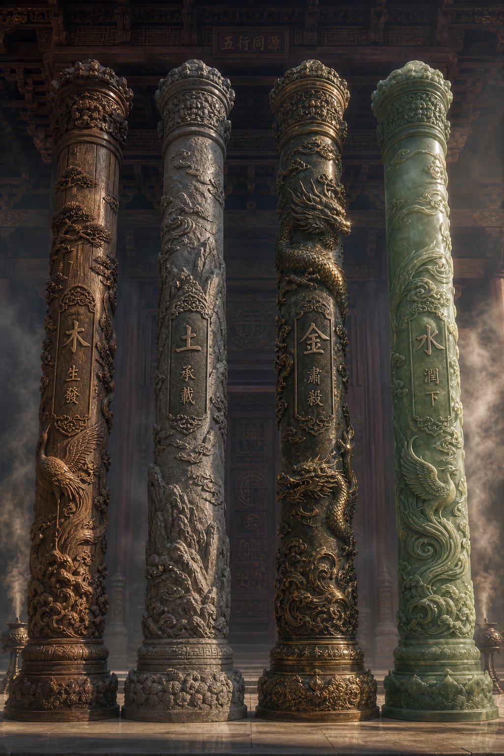 the four pillars of destiny form the structural foundation of every birth chart naming analysis