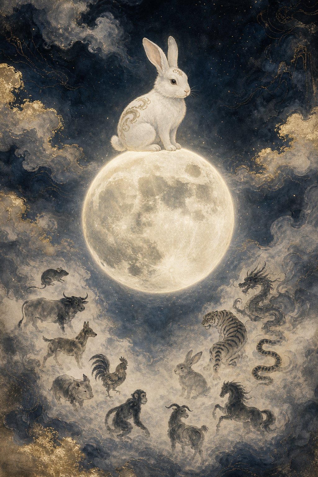 the jade rabbit and chinese zodiac animals carry centuries of mythological nicknames still used today