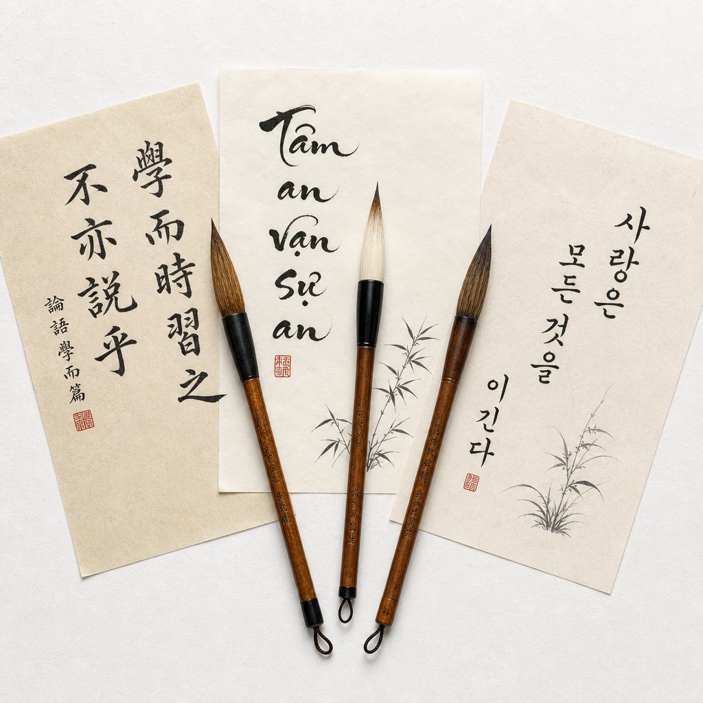 the surname ho appears across chinese vietnamese and korean cultures but traces to completely different characters and origins