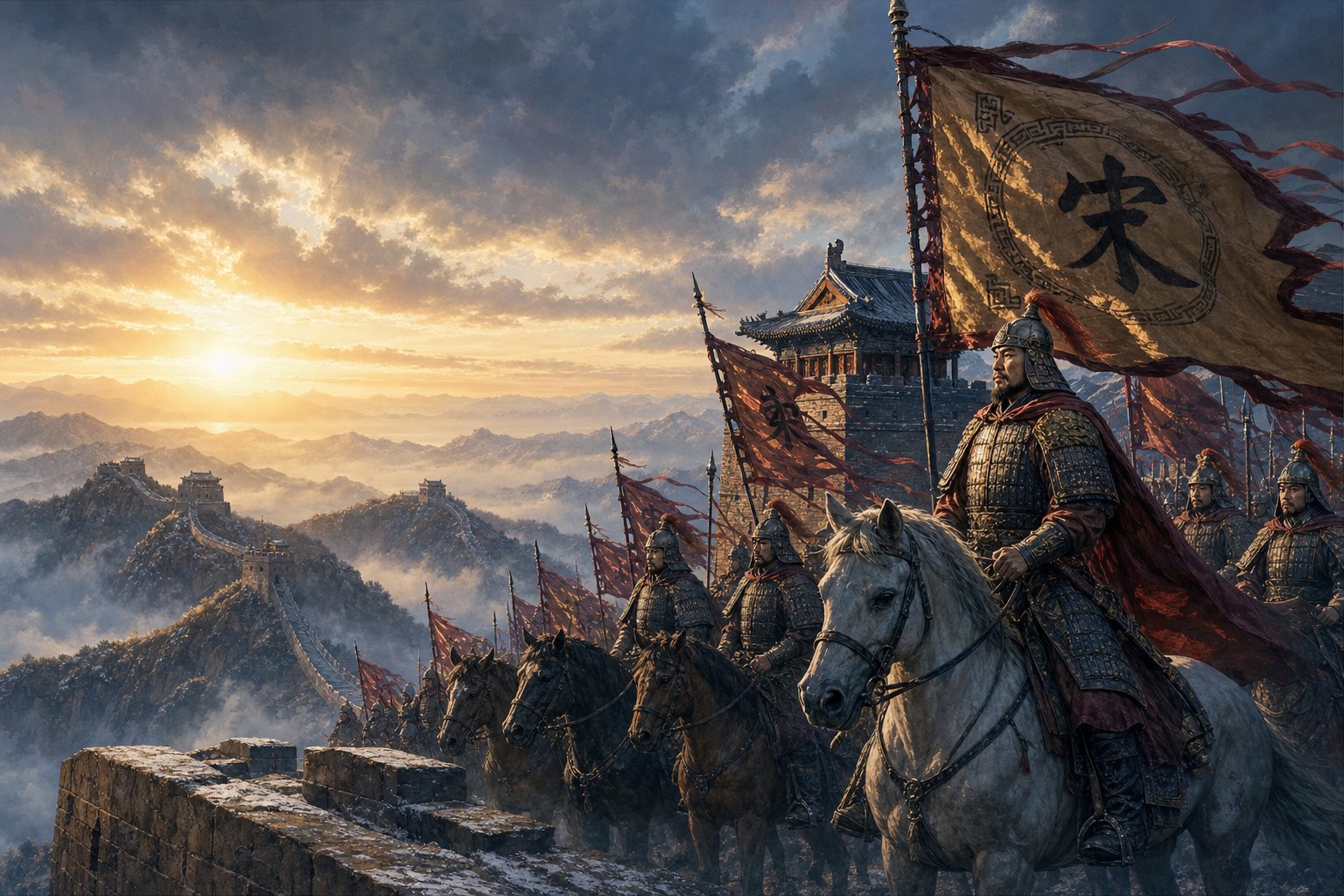 the yang family generals defended song dynasty borders and became legendary figures in chinese culture