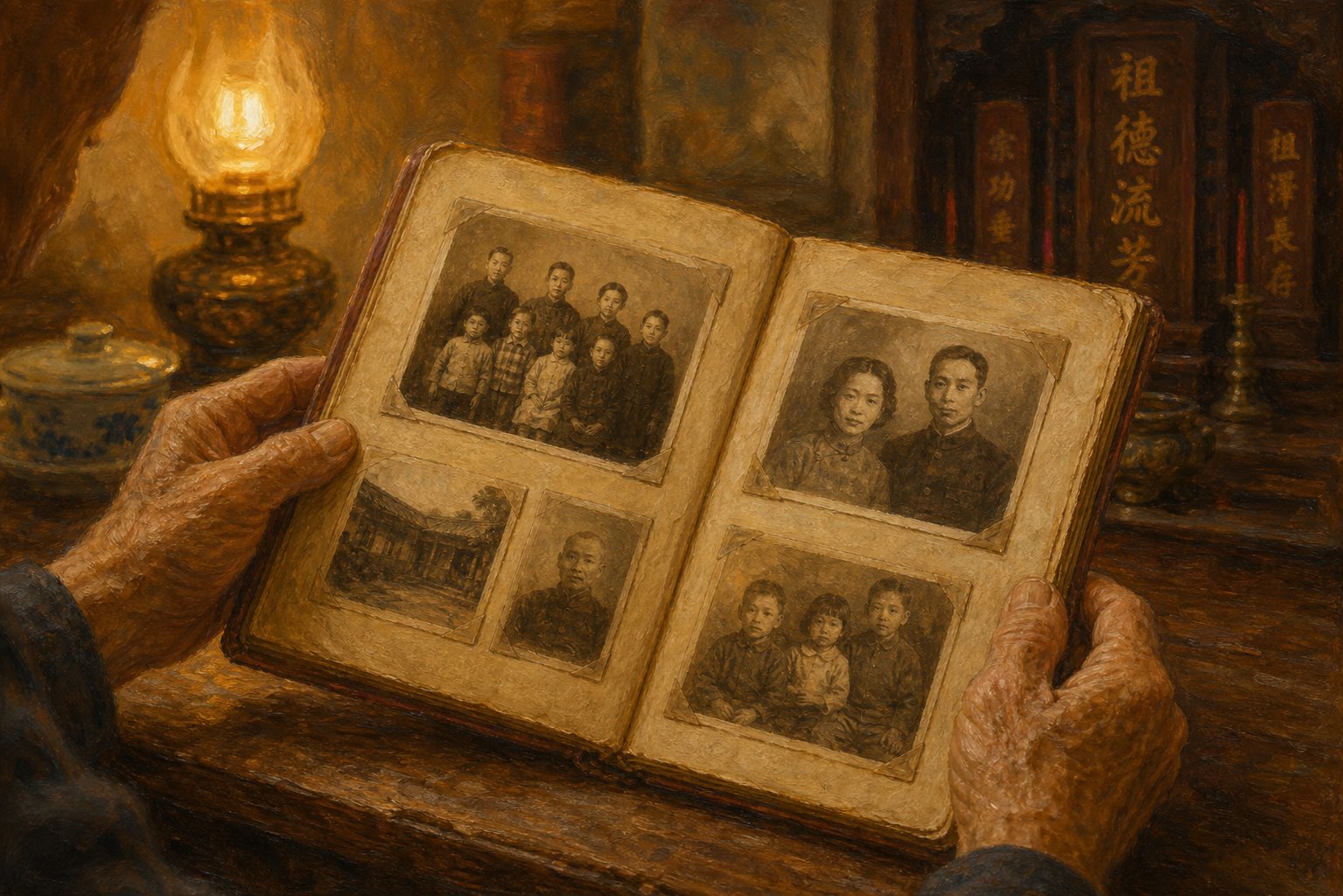 tracing your surname back to its chinese character often starts with family memories and old documents