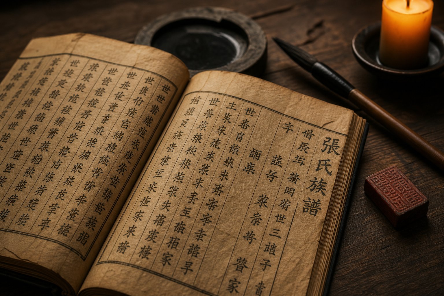 traditional zupu genealogical records preserved zhu clan lineages across centuries of upheaval and migration