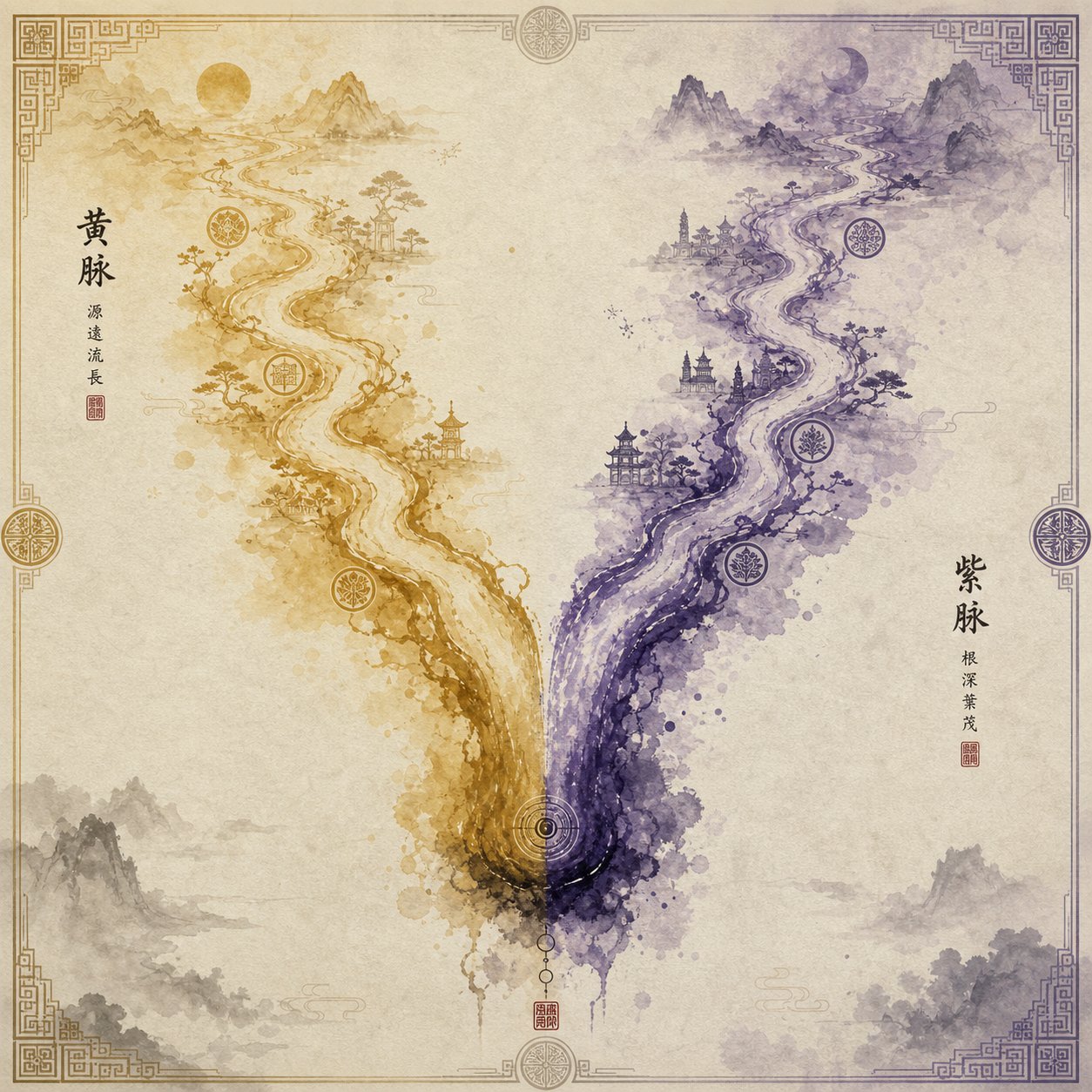 two unrelated chinese characters 王 (king) and 黃 (yellow) both become wong in cantonese creating a hidden genealogical trap
