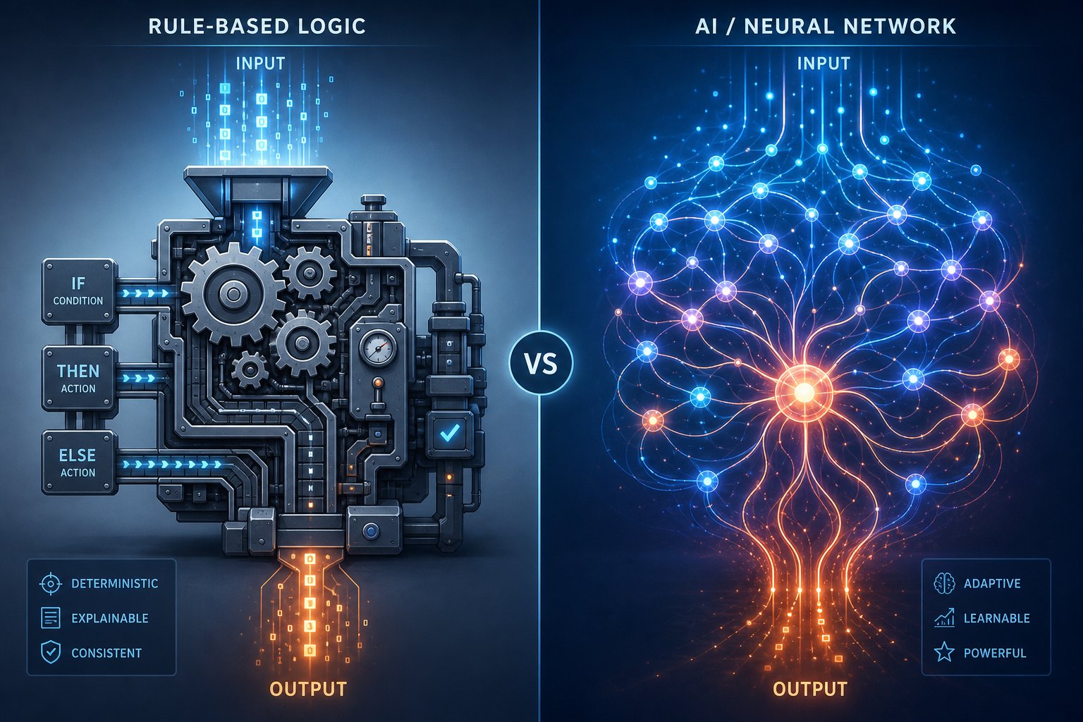 visual comparison of rule based algorithms versus ai powered name generation approaches