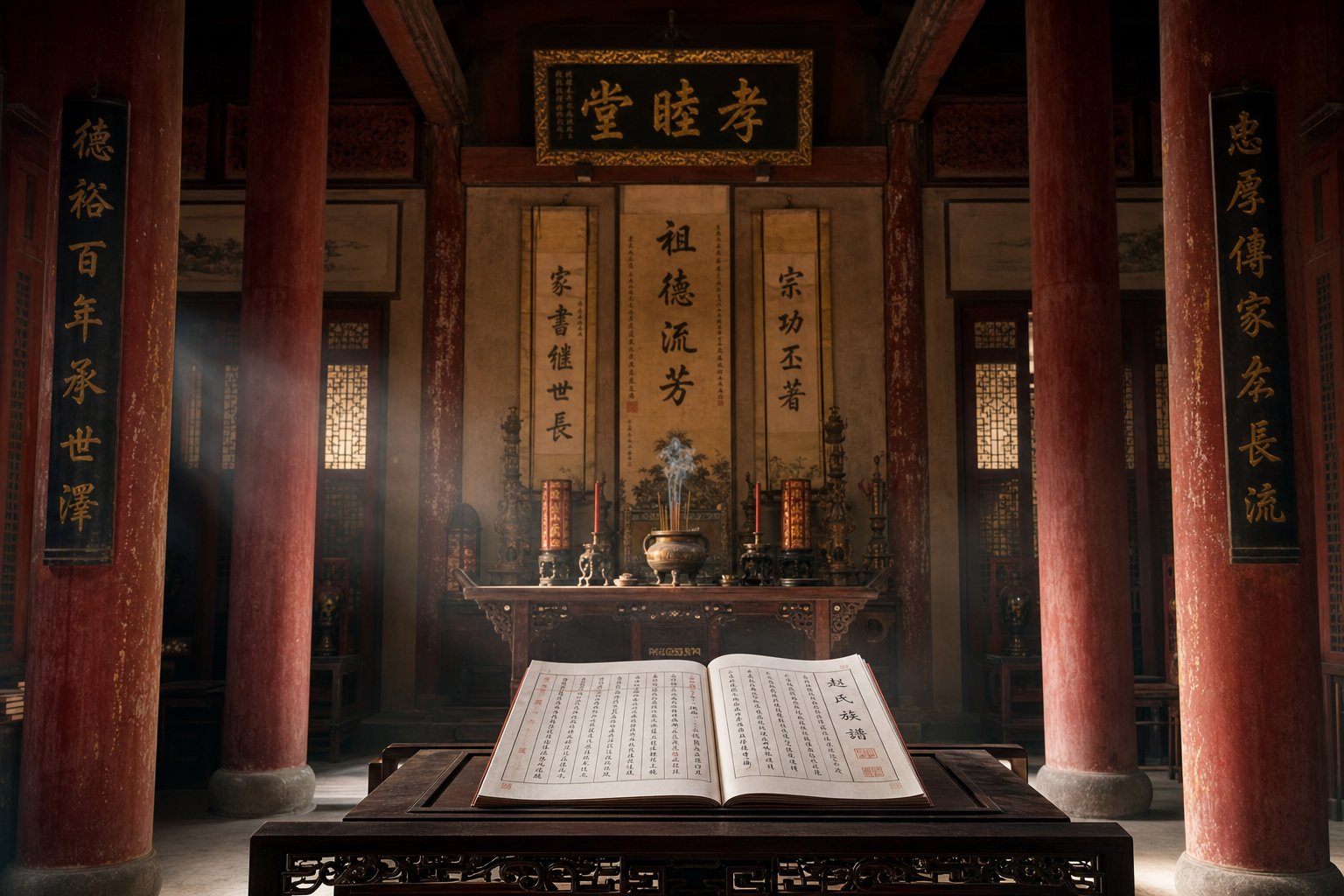 yang ancestral halls preserved clan records hall names and generational poems across centuries