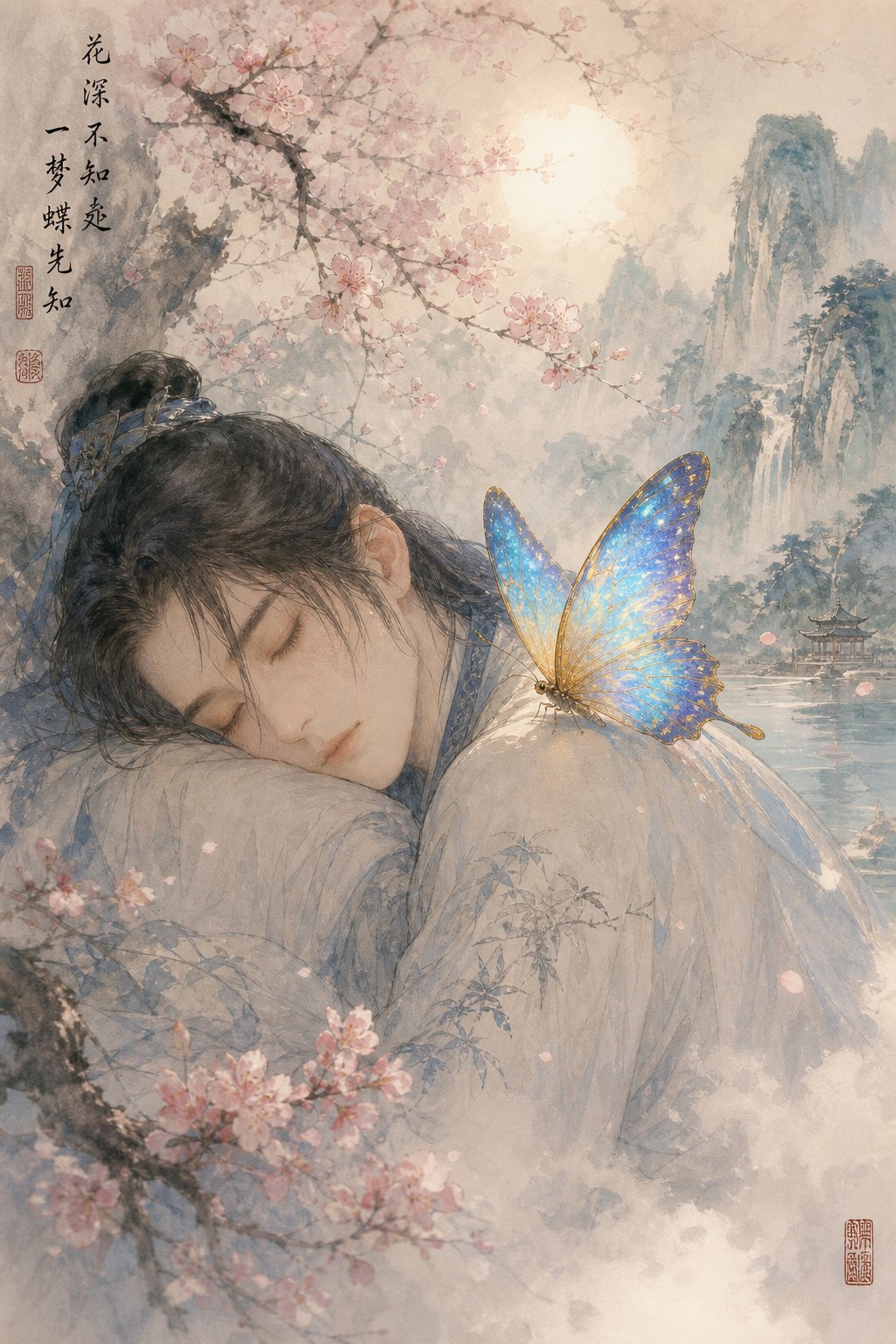 zhuangzi's butterfly dream parable questions whether the dreamer is a man or a butterfly dreaming of being a man
