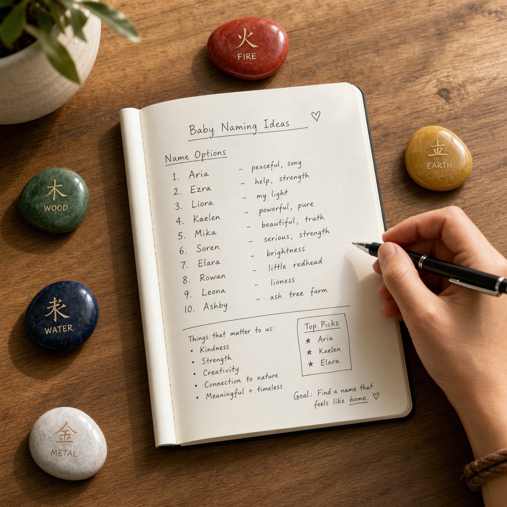 applying feng shui element principles to practical naming decisions for business and personal branding