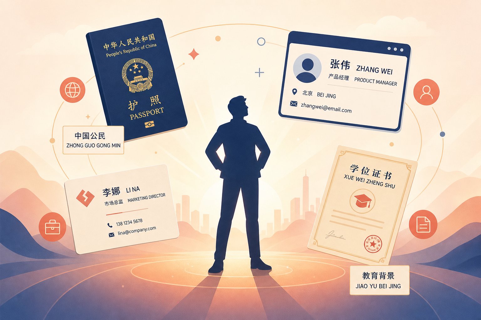 building a consistent romanized identity across professional documents and digital platforms