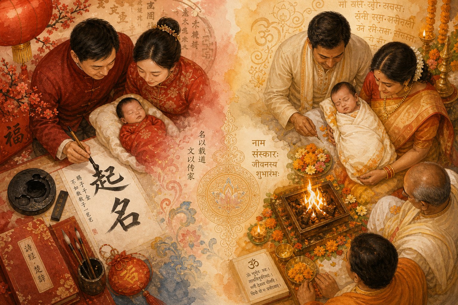 What Chinese Naming vs Indian Naming Traditions Reveal About Us