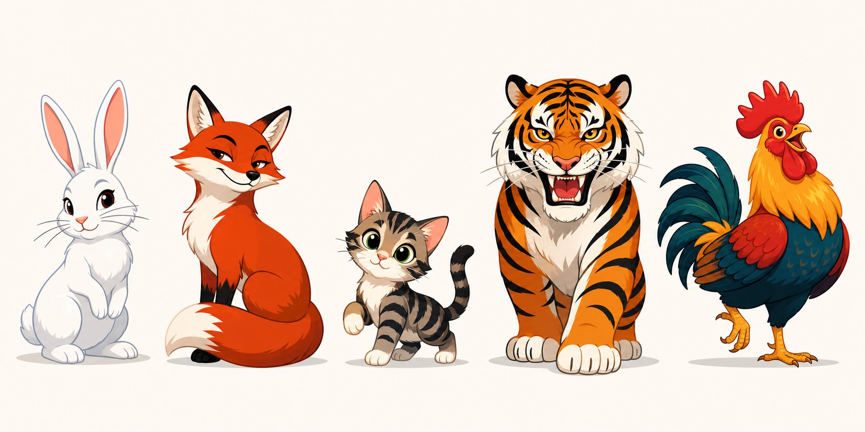 chinese animal nicknames form a personality system where each creature represents distinct human traits