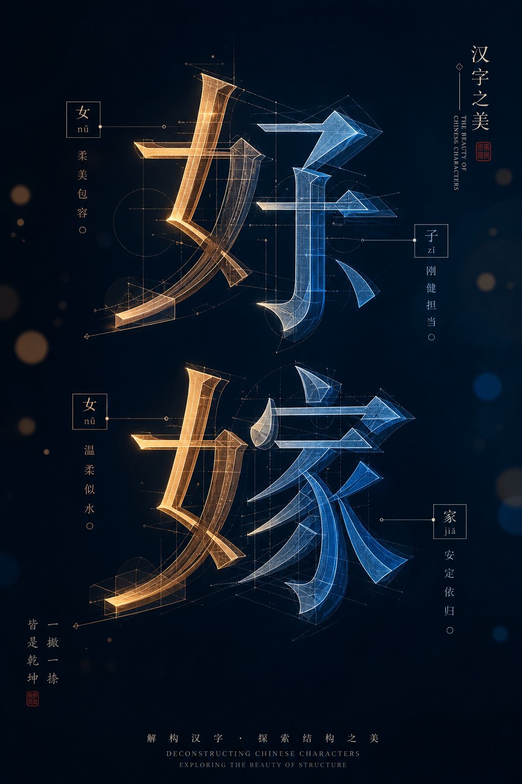 Chinese Name Gender Prediction: What Hidden Radicals Reveal