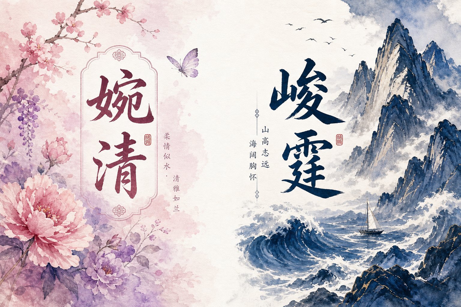 chinese given names follow gendered patterns with feminine names drawing on beauty and nature while masculine names favor strength and ambition
