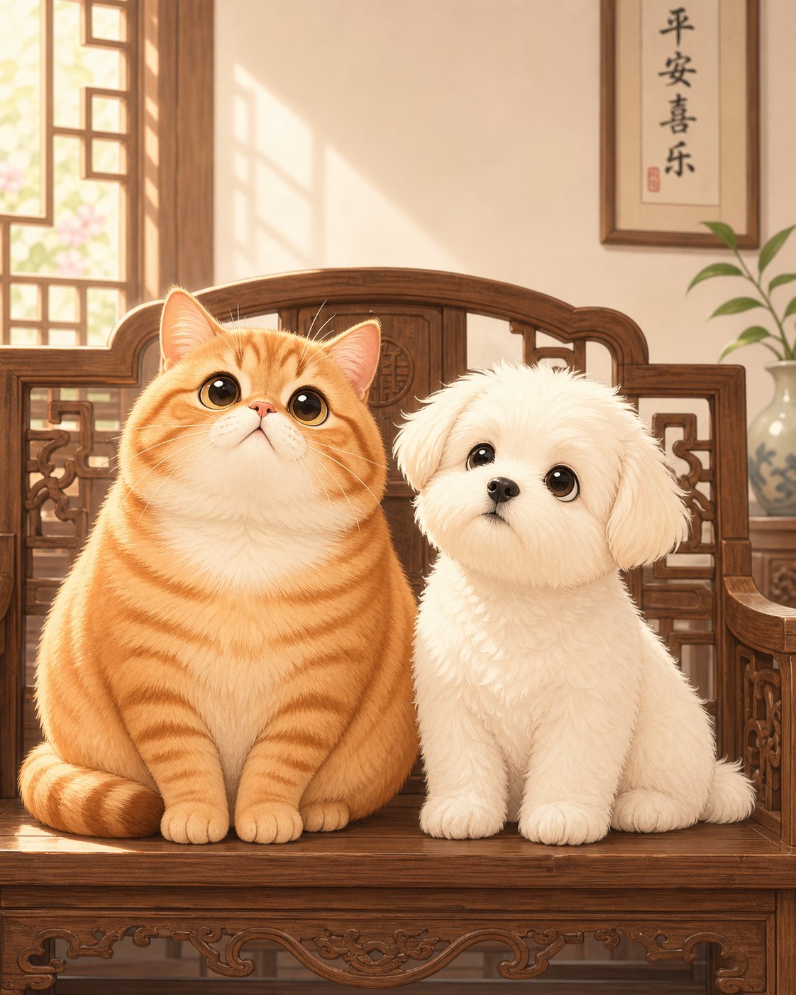 chinese pet names blend food references reduplication and auspicious meanings for cats and dogs