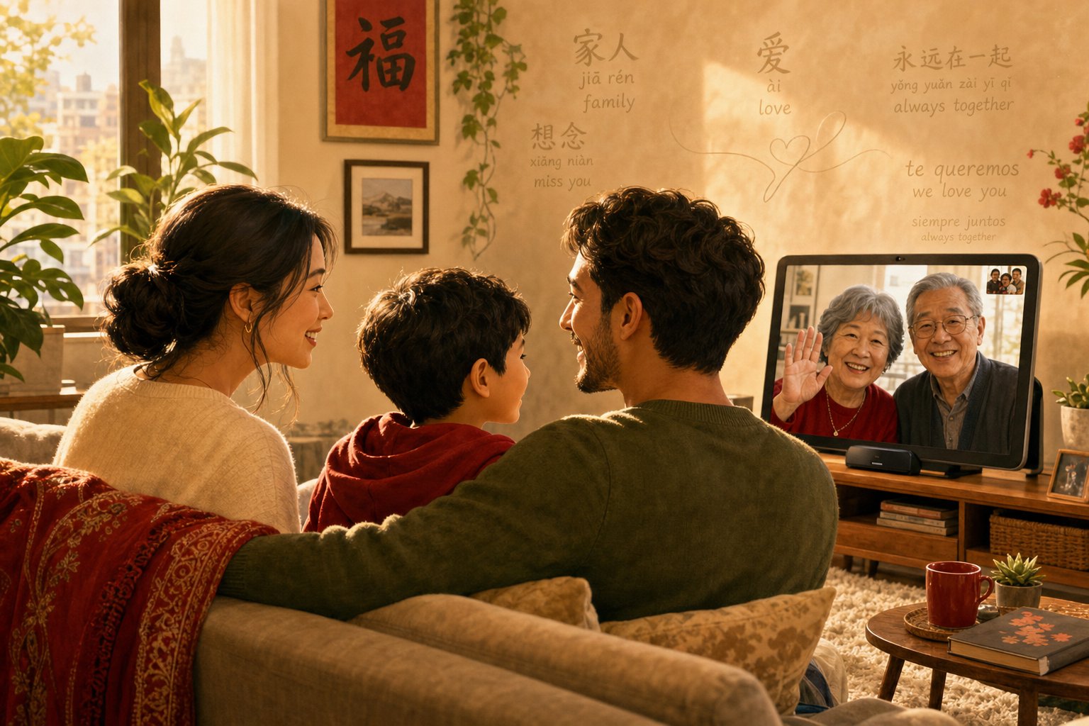 diaspora families maintain cultural connection by using chinese pet names across generations and continents