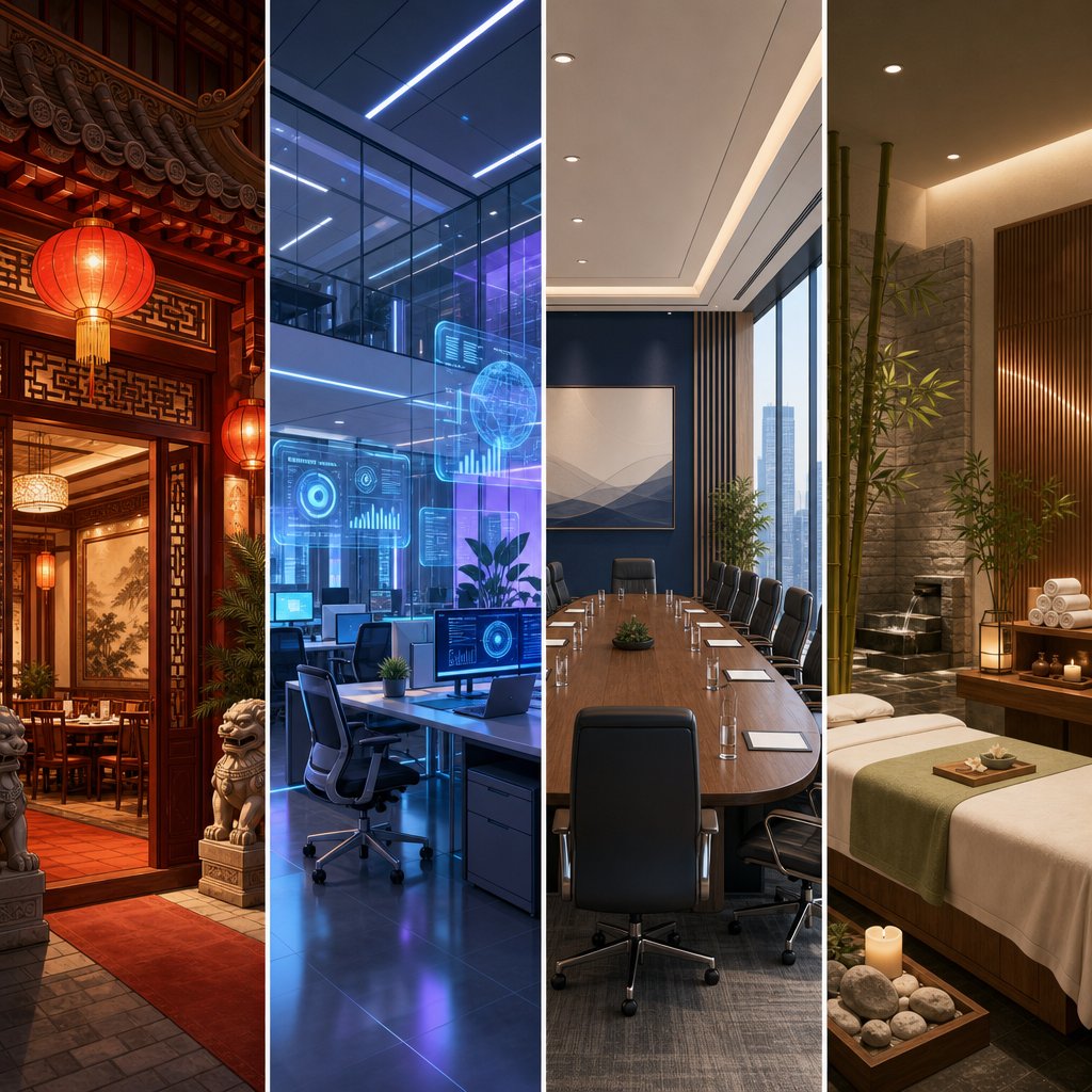 different industries demand distinct character choices and naming conventions in chinese markets
