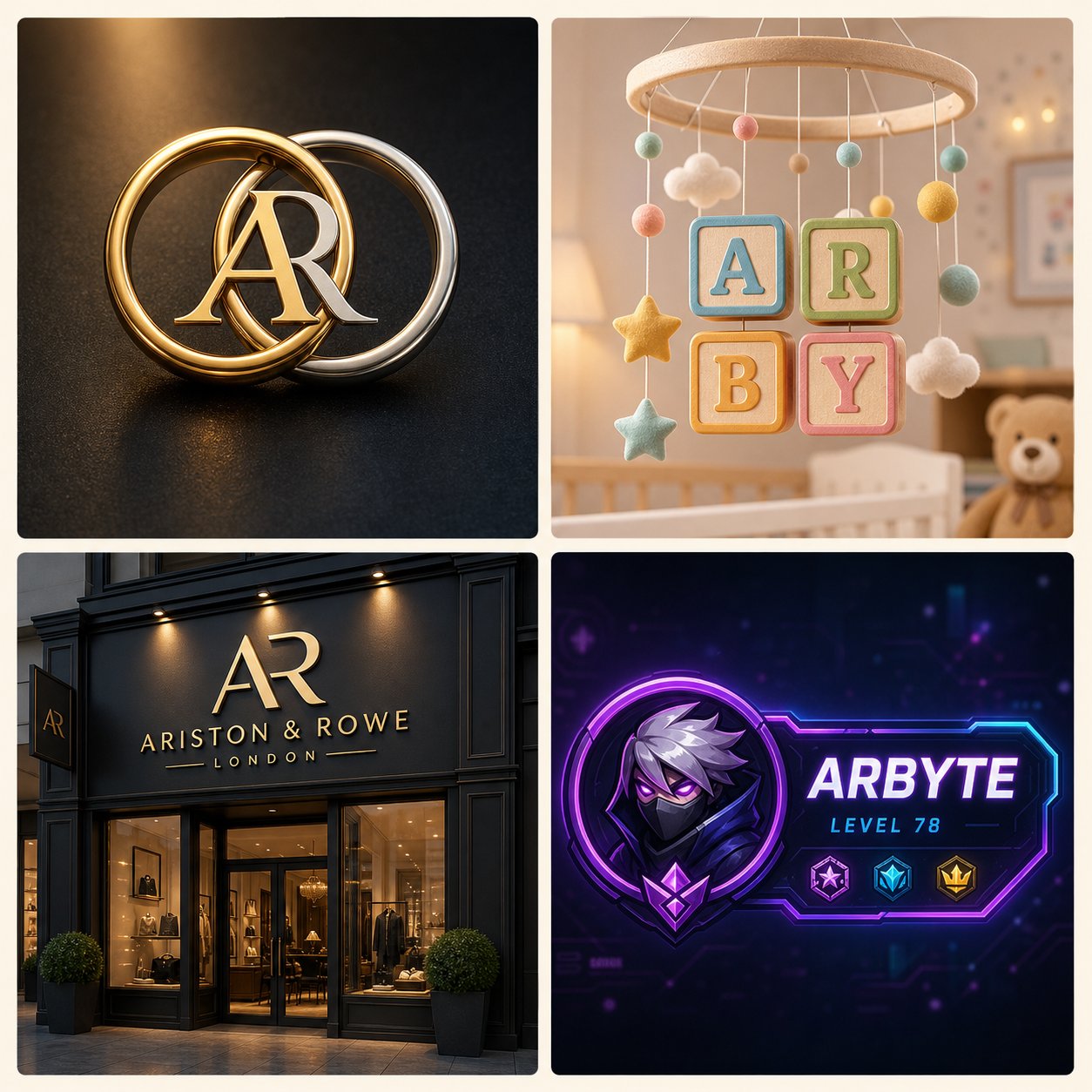 different use cases for combined names including couples babies brands and gaming identities