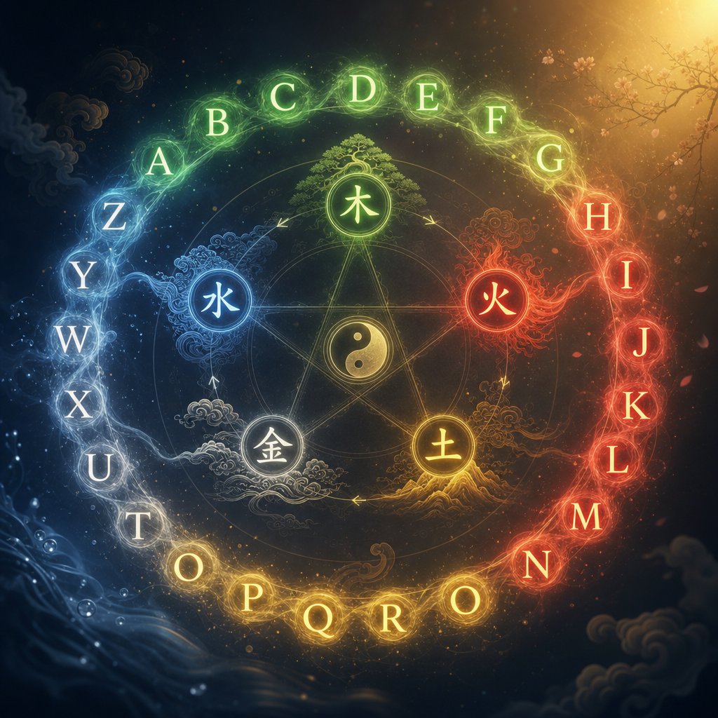Lucky English Letters Feng Shui: The Hidden Code In Your Name