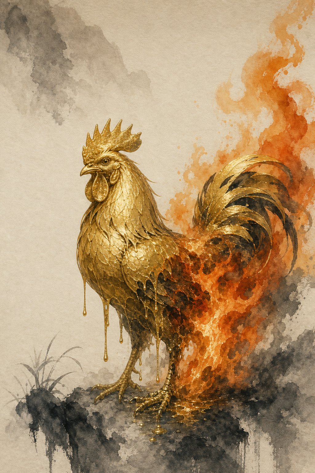 fire melts metal in the five elements cycle making fire related radicals the primary elemental threat for rooster zodiac names