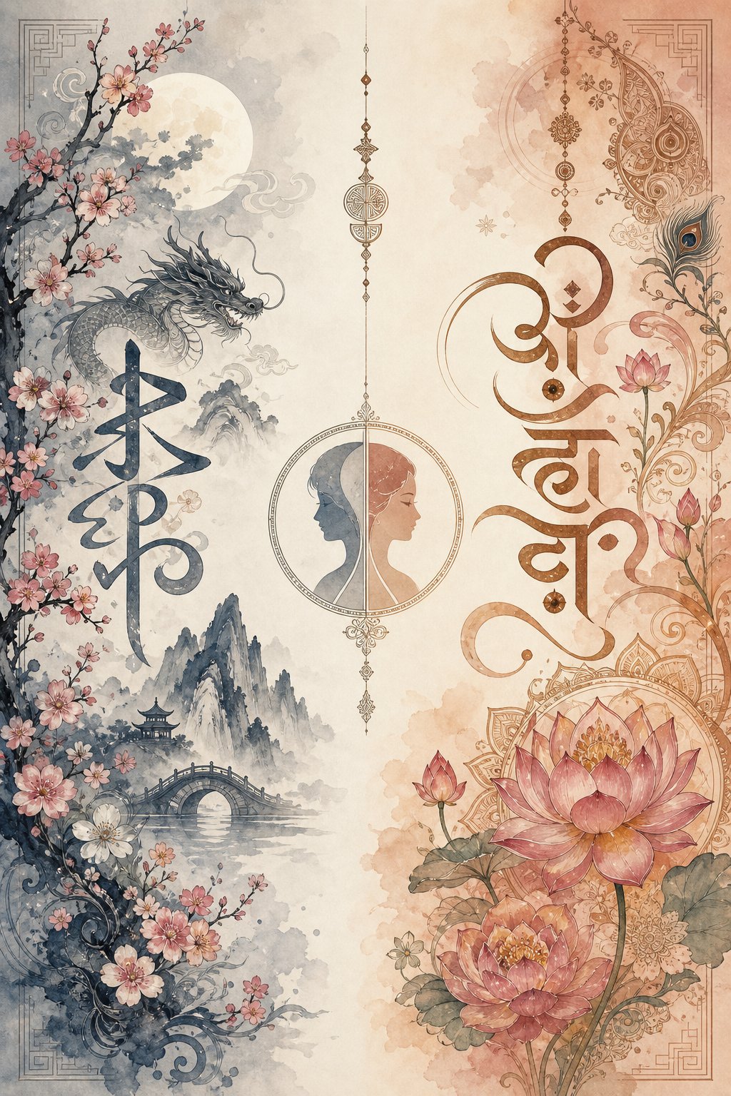 gender markers in chinese names rely on character meaning while indian names use phonetic endings and religious identifiers