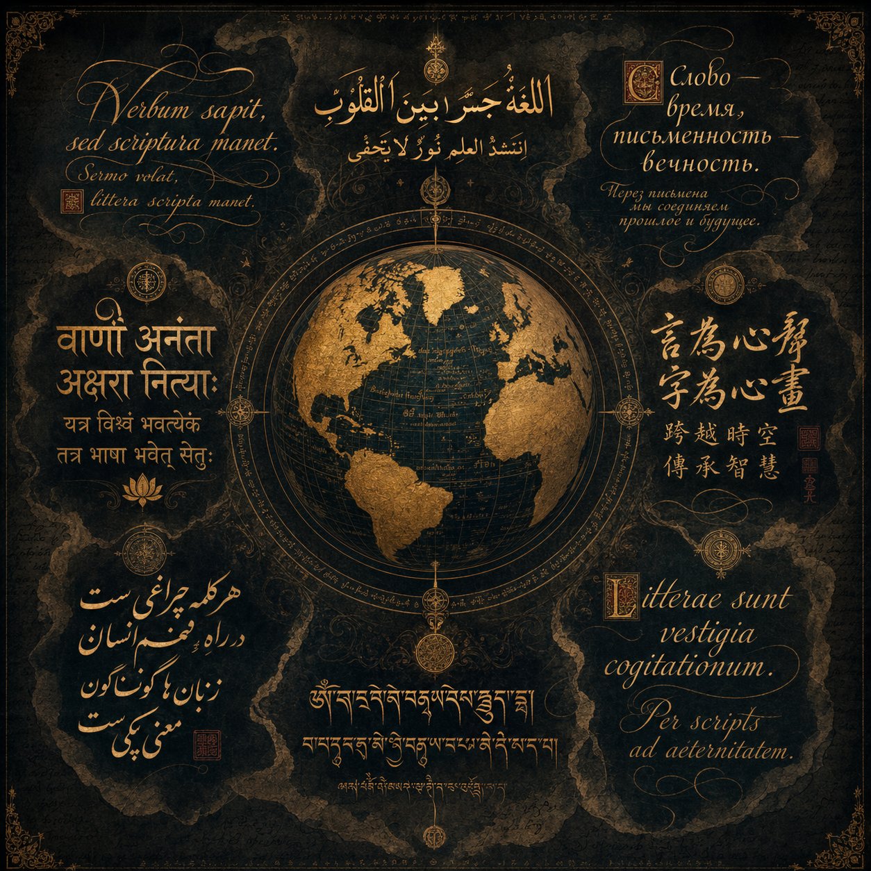 global writing systems illustrating how name blending varies across languages and cultural traditions