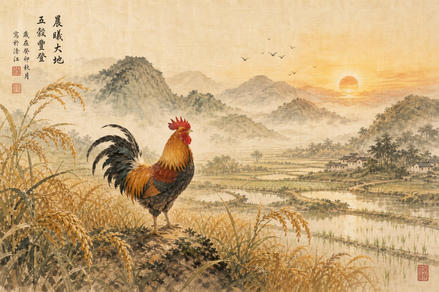 grain and earth radicals symbolize abundance and stability making them favorable components in names for rooster zodiac individuals