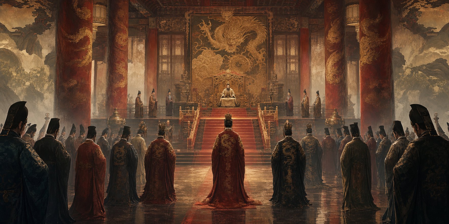 imperial china maintained a strict hierarchy of noble titles that governed court interactions for millennia