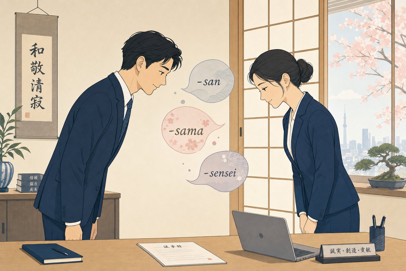 japanese honorific suffixes transform every act of addressing someone into a signal of social relationship and respect