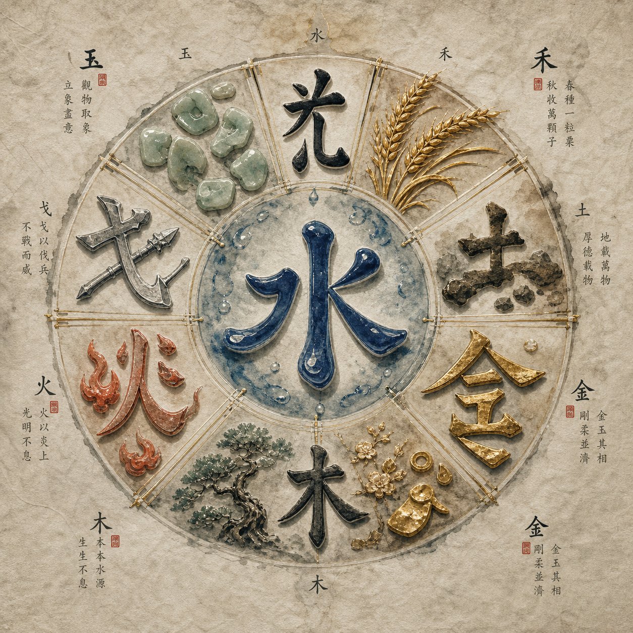 key radical categories that amplify fortune for rat zodiac individuals in chinese characters