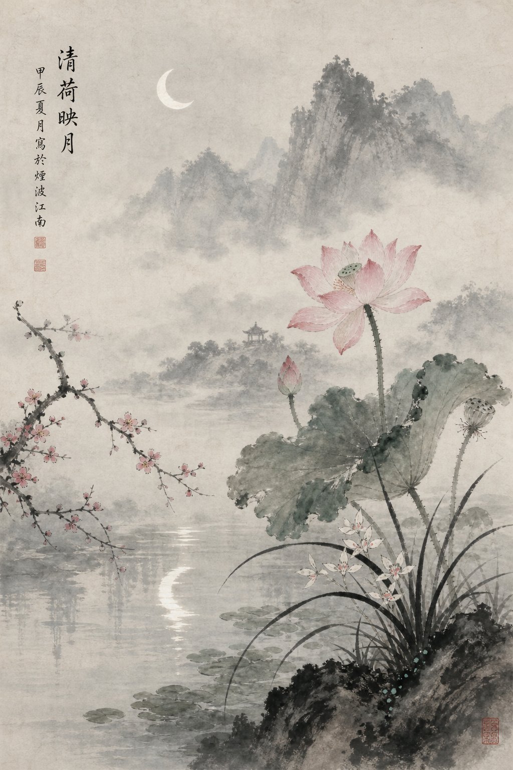 lotus orchid and moonlight the natural imagery that inspires chinese girl names