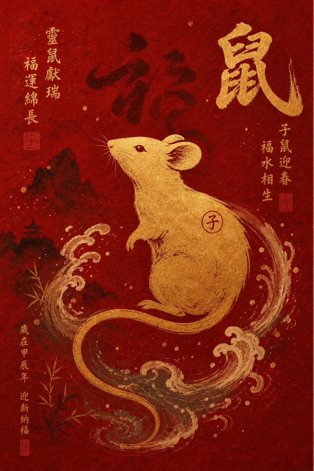Lucky Chinese Characters For Year Of The Rat: Match Yours By Element
