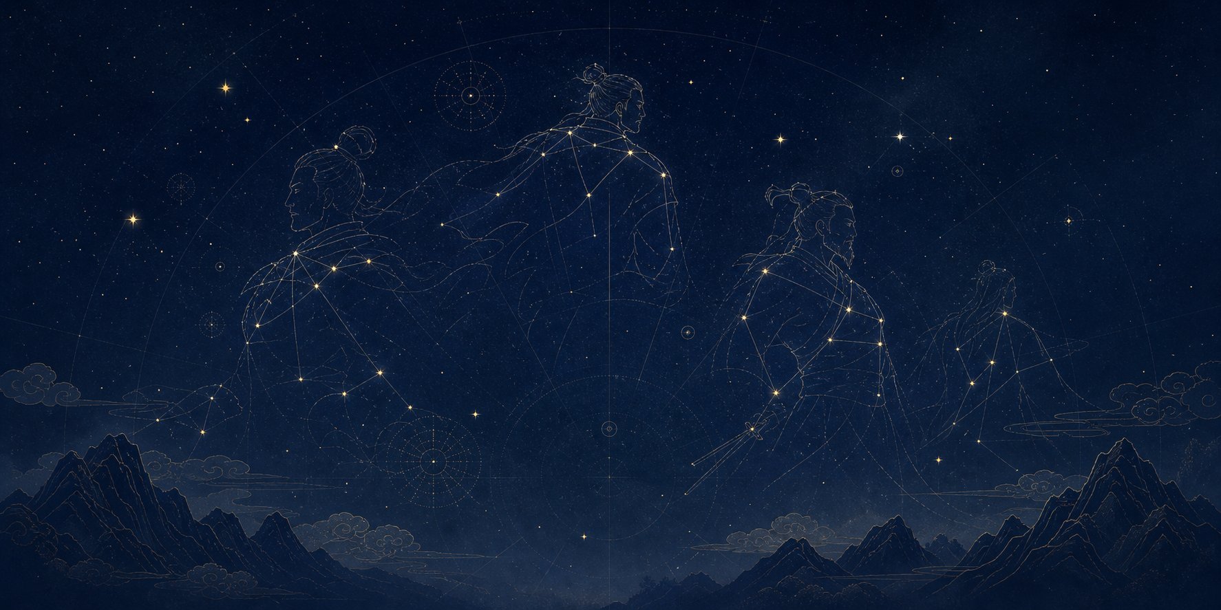 male idol names frequently draw from cosmic and celestial themes suggesting boundless ambition