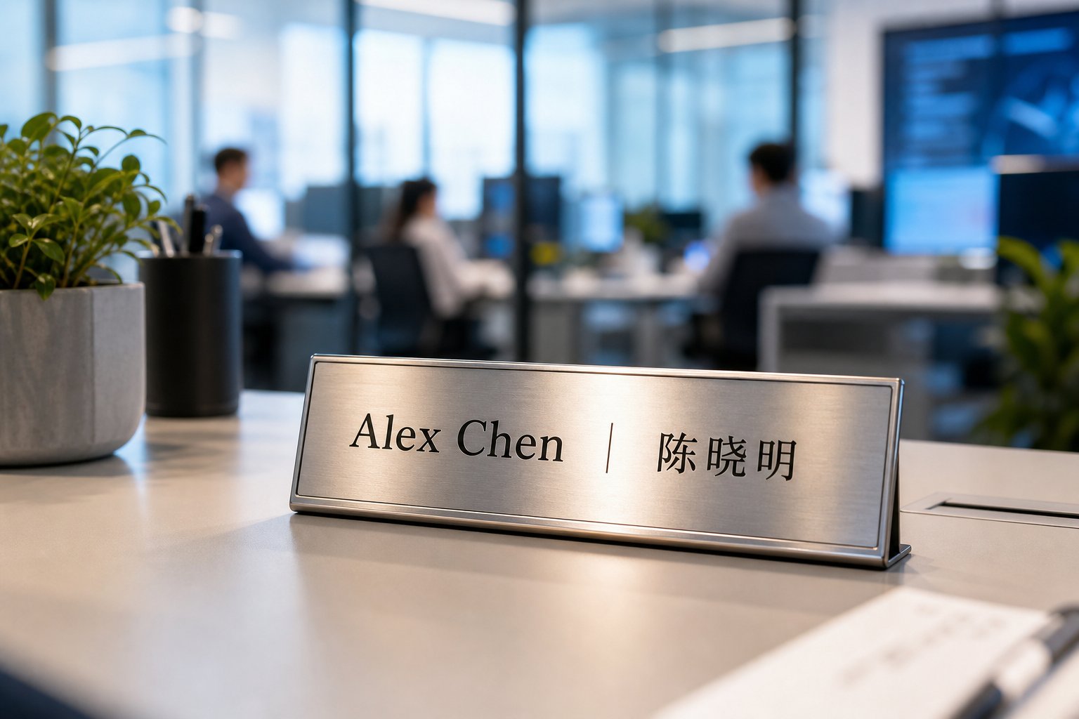 many chinese professionals maintain both english and chinese names for different workplace contexts